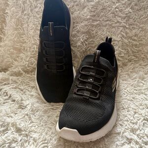 Skechers Black and White Espadrilles